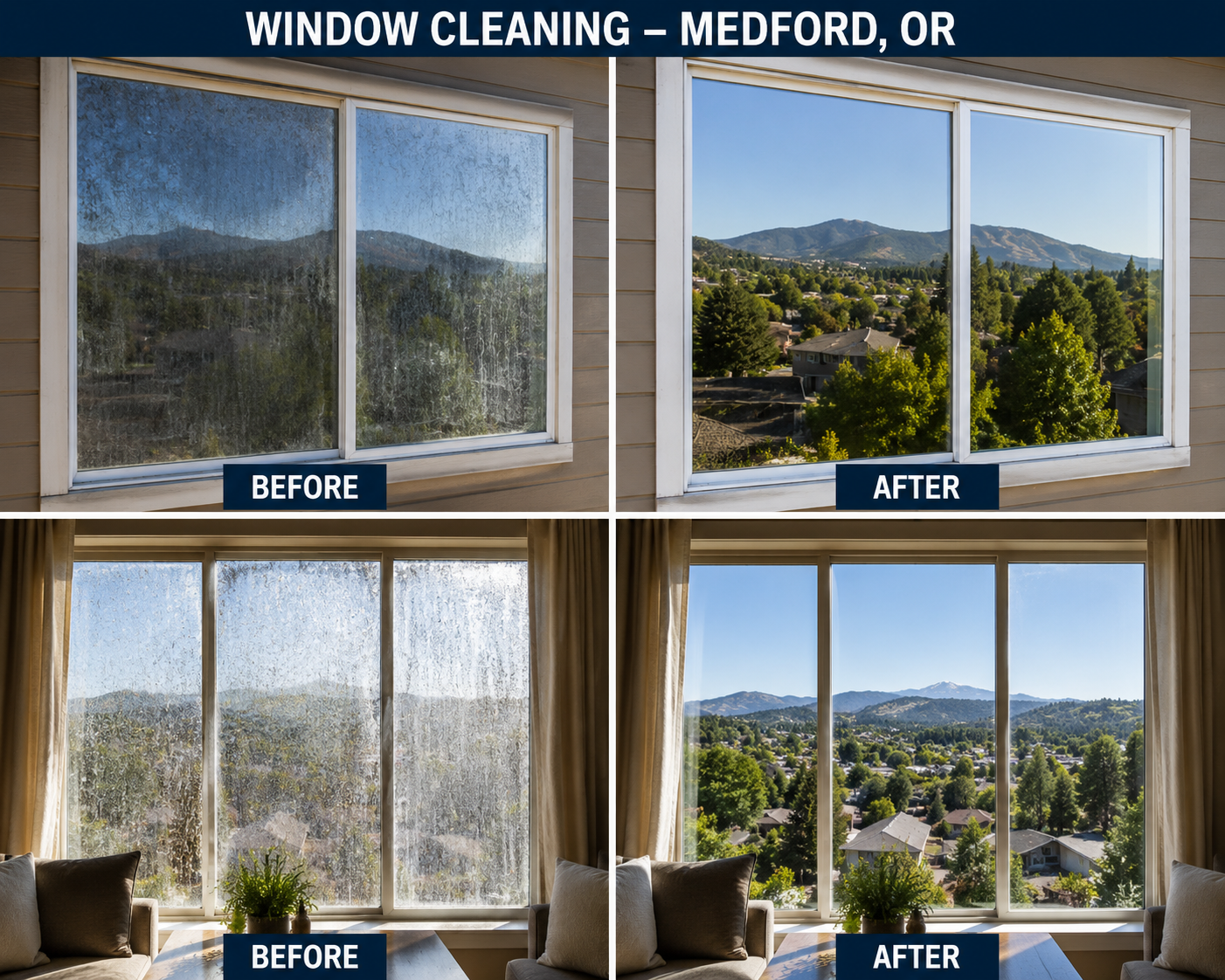 Solar panel cleaning Medford Oregon